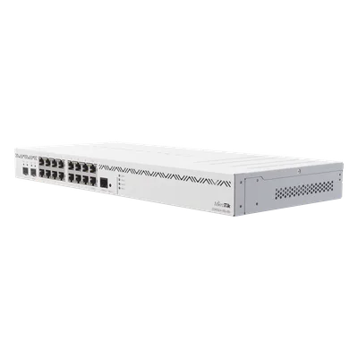 Cloud Core Router / 16 Puertos Gigabit / 2 SFP+ 10G / CPU 4 Núcleos 1.7 GHz / 4 GB DDR4 / Dual PSU