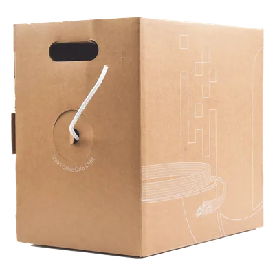 Cable UTP Cat6 / 23 AWG Cobre Sólido / 1 Gbps / CMR Riser / Bobina 305 m (1000 pies)