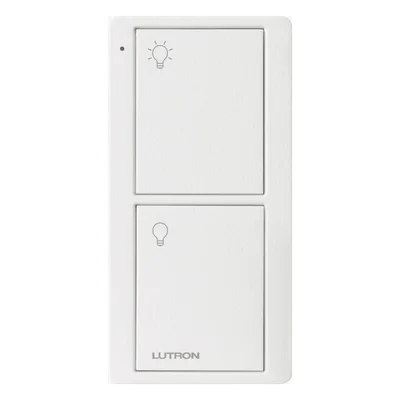 Control Remoto Inalámbrico / 2 Botones On/Off / RF 431-437 MHz / Alcance 18 m (59.1 ft) / Batería CR2032