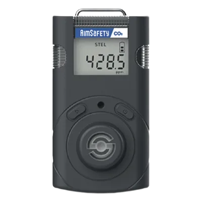 Monitor Personal de Gas CO2 / Sensor NDIR 0-50,000 ppm / Alarmas de 3 Niveles / IP66/IP67 / Autonomía 7 Días / Registro 64,000 Lecturas