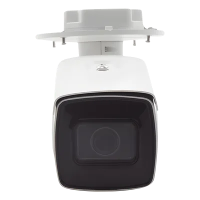 Bala IP 4 Megapixel / Lente Mot. 2.8 - 12 mm / 50 mts IR EXIR / IK10 / Reconocimiento Facial / WDR 140 dB / DeepinView / Búsqueda por Atributos / Heat Map / ACUSENSE / Micro SD