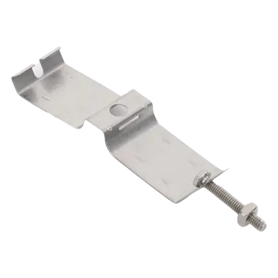 Sujetador de Doble Click / Cable Coaxial 1 1/4 Pulgadas / Paquete 10 Piezas / Montaje Sin Herramientas