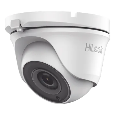 Cámara Turret TURBOHD / 2 Megapixel 1080p / Lente 2.8 mm / Ángulo 103° / IR EXIR 20 m (65.6 ft) / 4 Tecnologías Seleccionables / IP66 / Metal