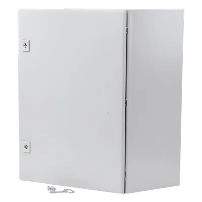 Gabinete NEMA 4/IP66 / 40x60x25 cm / 15.7x23.6x9.8 in / Platina UL / Acero Galvanizado