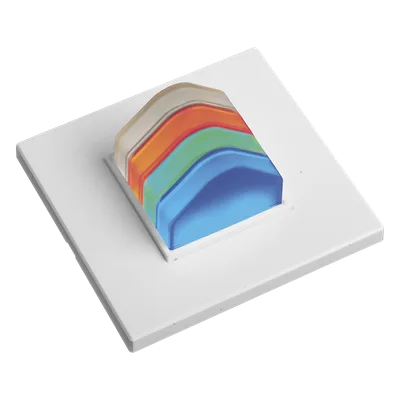 Luz de Indicación Hospitalaria Cuatricolor / 4 Segmentos Luminosos RGB / Alimentación 12 VCC / Bus RS485 / 45x45x30 mm / DIN VDE 0834