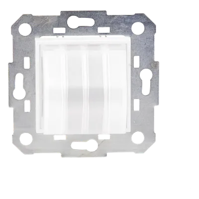 Luz de Indicación Hospitalaria Cuatricolor / 4 Segmentos Luminosos RGB / Alimentación 12 VCC / Bus RS485 / 45x45x30 mm / DIN VDE 0834
