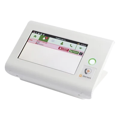Centro de Control para Enfermería / Pantalla Táctil 7' / RFID 125 kHz / VoIP SIP / PoE 802.3af / Cancelación de Ecos / 2 Puertos Ethernet