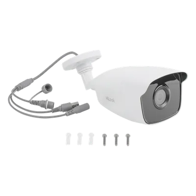 Cámara Bala TURBOHD / 2 Megapixel / Gran Angular 103° / Lente 2.8 mm / IR EXIR 40 m (131.2 ft) / 4 Tecnologías Seleccionables / IP66 / Metal