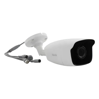 Cámara Bala TURBOHD / 2 Megapixel / Gran Angular 103° / Lente 2.8 mm / IR EXIR 40 m (131.2 ft) / 4 Tecnologías Seleccionables / IP66 / Metal