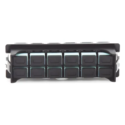 Placa Acopladora / 12 Fibras Multimodo / 12 Acopladores SC Simplex / Compatible SC-LC-APC-PC/UPC / Interior