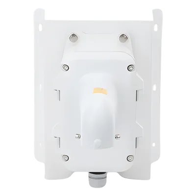 Montaje de Esquina con Caja de Conexión / Compatible Domos PTZ / Aleación de Aluminio y Acero / Carga 10 kg (22 lb) / Adaptador AC 24V 3A / IP para Exterior