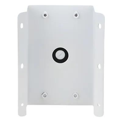 Montaje de Esquina con Caja de Conexión / Compatible Domos PTZ / Aleación de Aluminio y Acero / Carga 10 kg (22 lb) / Adaptador AC 24V 3A / IP para Exterior