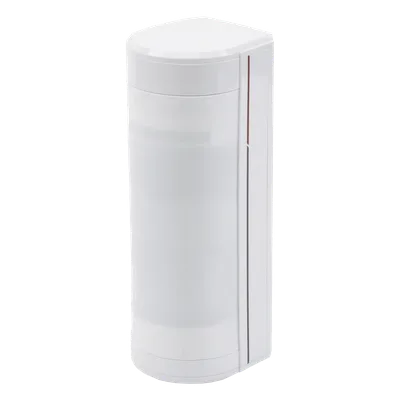 Detector PIR Dual-Tech Exterior / IP65 / Alcance 15 m (49.2 ft) / 90° / Inmunidad Mascotas 40 kg / Batería 5 Años / 180° Ajustable