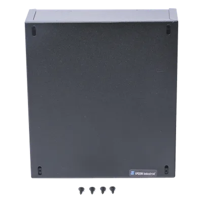 Gabinete para Baterías / Acero Calibre 26 / 217 x 212 x 88 mm / Pintura Electrostática Negra / Compatible con Tablillas ELKP624U-ELKP624, AL624, SMP3 y SMP5