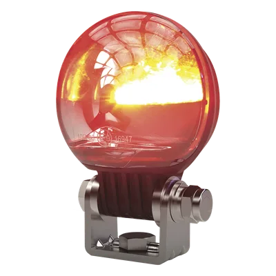 Señalizador de Arco para Montacargas / Haz Rojo 180° / 12-80 VDC / 100 Lúmenes / 1.04 A