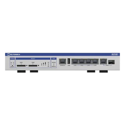 Router Empresarial / Quad-Core 717 MHz / LTE Cat6 / WiFi 802.11ac Wave 2 / SFP WAN / Doble SIM / Rack 19" (1.5 pies) / -40°C a 75°C