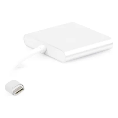 Adaptador Multipuerto USB-C / HDMI 4K / USB 3.0 5 Gbps / Carga PD 65W / 3-en-1 / Plug and Play