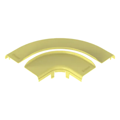 Tapa para Ángulo Recto Horizontal / 90° / 4x4 pulgadas / Acceso 3/4" (19 mm) / ABS 94V-0 / Amarillo
