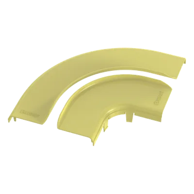Tapa para Ángulo Recto Horizontal / 90° / 4x4 pulgadas / Acceso 3/4" (19 mm) / ABS 94V-0 / Amarillo
