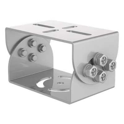 Articulación Antiexplosión para Montaje en Pared / Acero Inoxidable / 90x55x60 mm (3.54' × 2.17' × 2.36') / Orificio para Cable / Compatible DS-1704ZJ