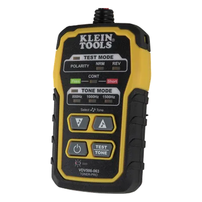 Generador de Tono / 5 Cadencias / RJ11-RJ45 / Prueba Continuidad y Polaridad / ABN en Ángulo