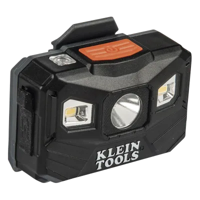 Lámpara Frontal LED Recargable / 400 Lúmenes / 3 Modos de Iluminación / Autonomía 22 h / Sensor de Luz Automático / Ángulo 64° Ajustable