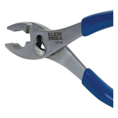 Pinzas de Unión Deslizante / 8" (203.2 mm) / Corte Tipo Cizalla / Mordazas Ajustables Doble Posición / Cromoniqueladas