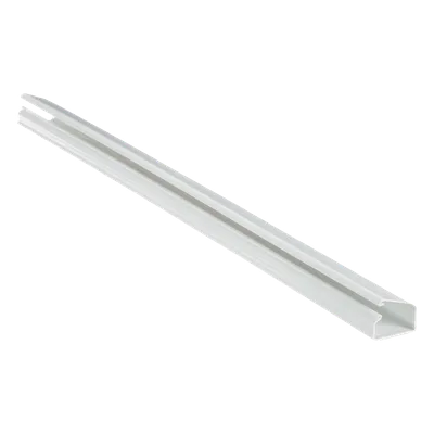 Canaleta de PVC Rígido / 38.4 x 24 mm / 1828.8 mm (6 ft) / Cinta Adhesiva Integrada / UL94V-0 / TIA/EIA