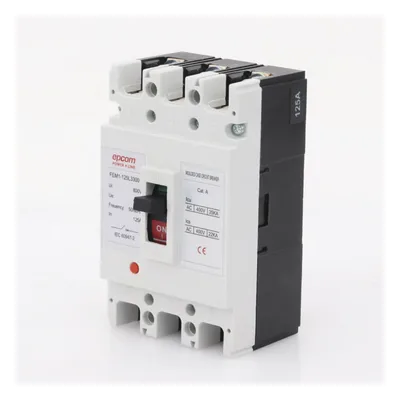 Protector Térmico Trifásico / 125 A / 690 V CA / 3 Polos / 50/60 Hz / UL94-V0 / -5 °C a +40 °C