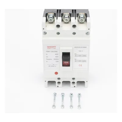Protector Térmico Trifásico / 50 A / 690 V CA / Capacidad de Ruptura 125 A / Conductores 50 mm / -5°C a +40°C