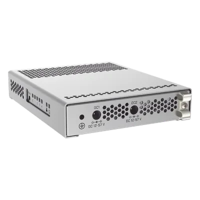 Switch administrable / Dual OS / 1x RJ45 1G / 4x SFP+ 10G / Sin ventilador / 10W máx