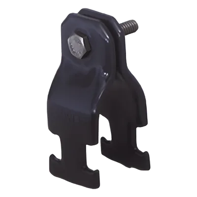 Abrazadera Unicanal / Recubrimiento PVC 40 mils / Acero Galvanizado / IK09 / 1/2" (12.7 mm)