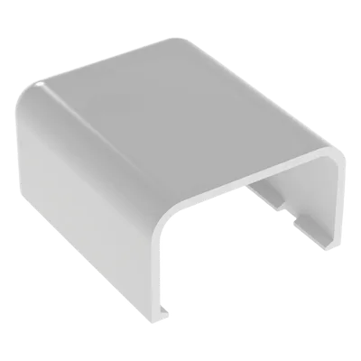 Tapa Final / ABS / UL94V-0 FT4 / 0°C a 50°C / 0.33 ft Canaleta LD10 / Blanco