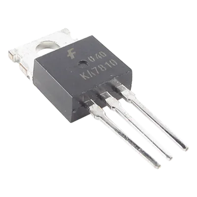 Regulador de Voltaje Lineal / Salida 10 V / 1 A / Encapsulado TO-220 / Protección Térmica y Cortocircuito