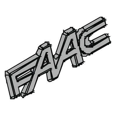 Logotipo de Plastico Para Equipos FAAC