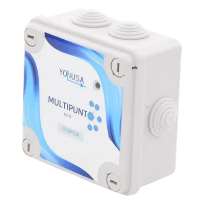 Receptor Inalámbrico / 1 km Línea de Vista / 10 Equipos / 1 HP / 800 W / Contacto Seco