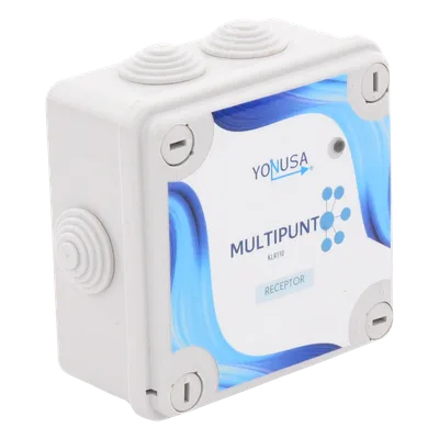 Receptor Inalámbrico / 1 km Línea de Vista / 10 Equipos / 1 HP / 800 W / Contacto Seco