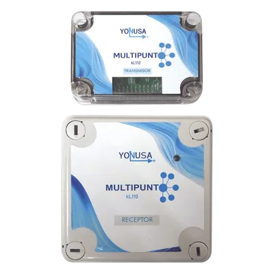 Kit Control Inalámbrico de Relés / Alcance 1 km (3280.8 ft) Linea de Vista / Multi-Punto 10 Dispositivos / Salida 16 A 250 VAC / Contacto Seco / Alimentación Solar Opcional