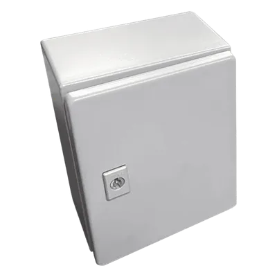Gabinete de Acero / NEMA 4 / IP66 / 20x25x15 cm (7.9x9.8x5.9 in) / Platina / Certificado UL