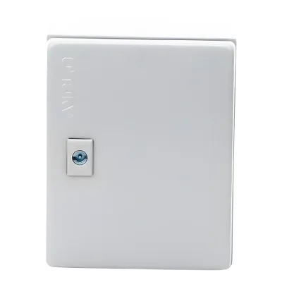 Gabinete de Acero / NEMA 4 / IP66 / 20x25x15 cm (7.9x9.8x5.9 in) / Platina / Certificado UL