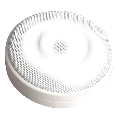 Micrófono Omnidireccional / Cobertura 10-100 m² / Sensibilidad -48 dB / Relación Señal/Ruido 78 dB / Alimentación 12V DC / Diseño Compacto 80x27 mm