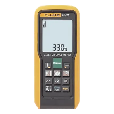 Medidor de distancia láser / Alcance 100m (330 ft) / Precisión ±1 mm / Pantalla LCD 4 líneas / IP54 / Sensor inclinación 360°