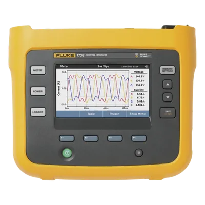 Registrador Trifásico de Calidad Eléctrica / Wi-Fi y Bluetooth / Sonda Flexible 1500 A / Software Energy Analyze Plus