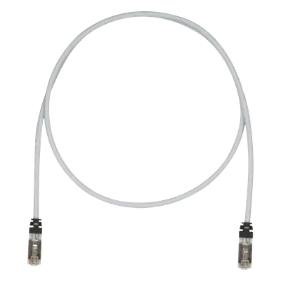 Patch Cord / Cat6A / S/FTP Blindado / 26 AWG / CM/LS0H / 5.18 m (17 ft) / Gris