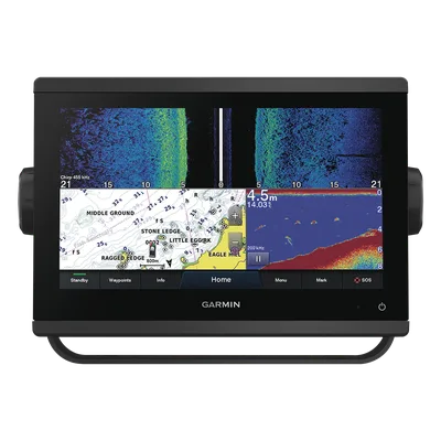 Plotter con Ecosonda / Pantalla Táctil 9" / CHIRP ClearVü SideVü / Potencia 1 kW / GPS GLONASS 10 Hz / Red NMEA 2000