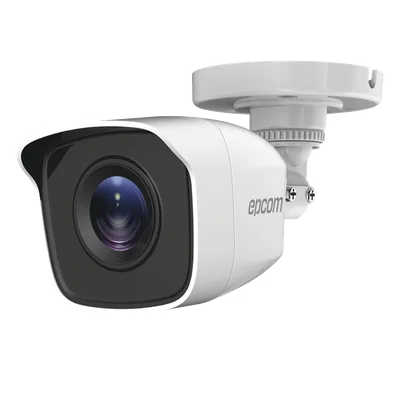 Cámara Bala TURBOHD / 5 Megapixel / Lente 2.8mm / Ángulo 85° / IR EXIR 20 m (65.6 ft) / IP66 / Metal / TVI-AHD-CVI-CVBS