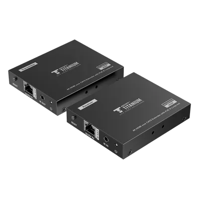 Extensor HDMI / 4K@60 Hz / 70 m (229.7 ft) / Cero Latencia / Sin Compresión / PoC / Audio 3.5 mm / Control IR Bidireccional
