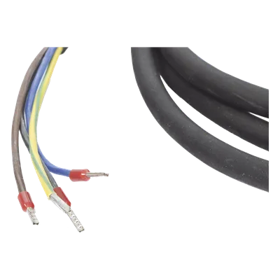 Cable de Conexión de Motor / 1.8 m (5.9 ft) / 4 Conductores / Calibre 0.75 mm² / Doble Blindaje / Uso Interior y Exterior / Barreras Serie 620/640
