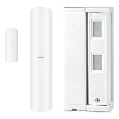 Sensor PIR Cortina / Exterior / Alcance 2 m (6.6 ft) o 5 m (16.4 ft) / Inalámbrico / Inmunidad 25 kg / Rotación 190°