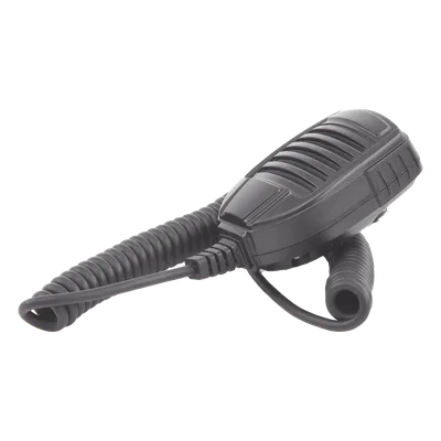 Micrófono PTT para Radio Móvil / Conector 8 Pines / IP54 / Cable Reforzado Kevlar / Resistencia 40 kg